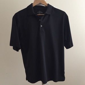 Champions Tour Black Polo